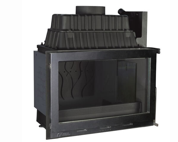 Insert cheminée fonte 700-8K Évolution noir